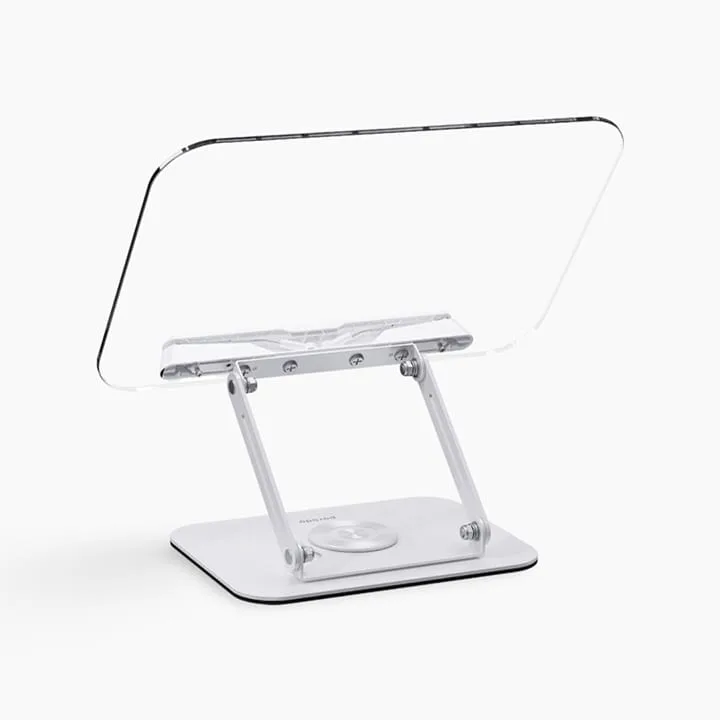 PORODO Transparent 360% Rotatable and Angle Adjustable Tablet Stand - Image 6