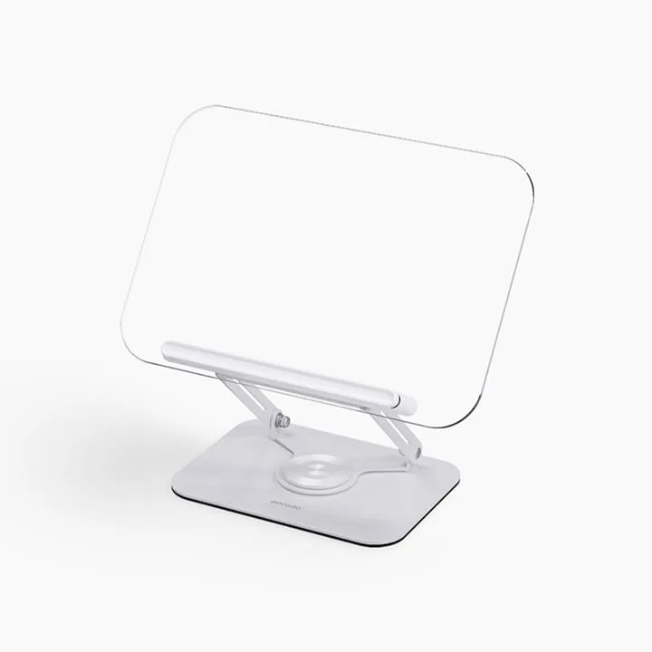 PORODO Transparent 360% Rotatable and Angle Adjustable Tablet Stand