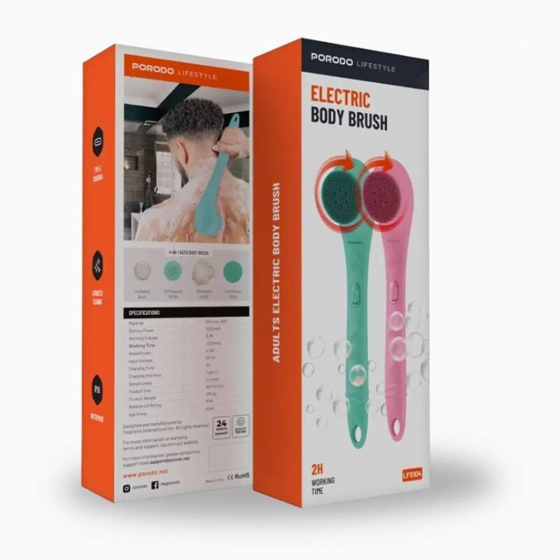PORODO Lifestyle Electric Body Brush