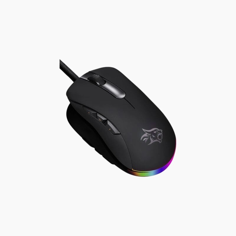 Porodo Gaming BlackHawk 8D Wired Gaming Mouse with TTC Switch