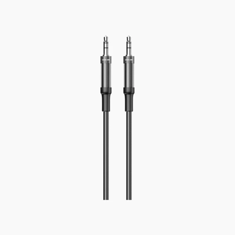 Green Lion AUX to AUX Braided Cable 1M