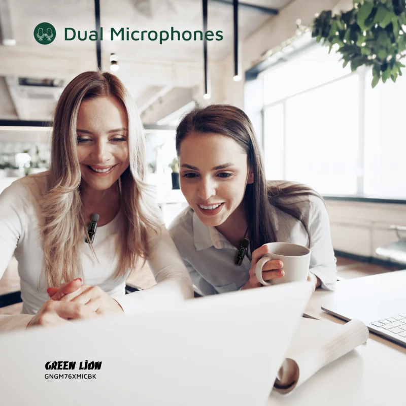 Green Lion GM-76X Dual Microphone 3-In-1 - Image 2