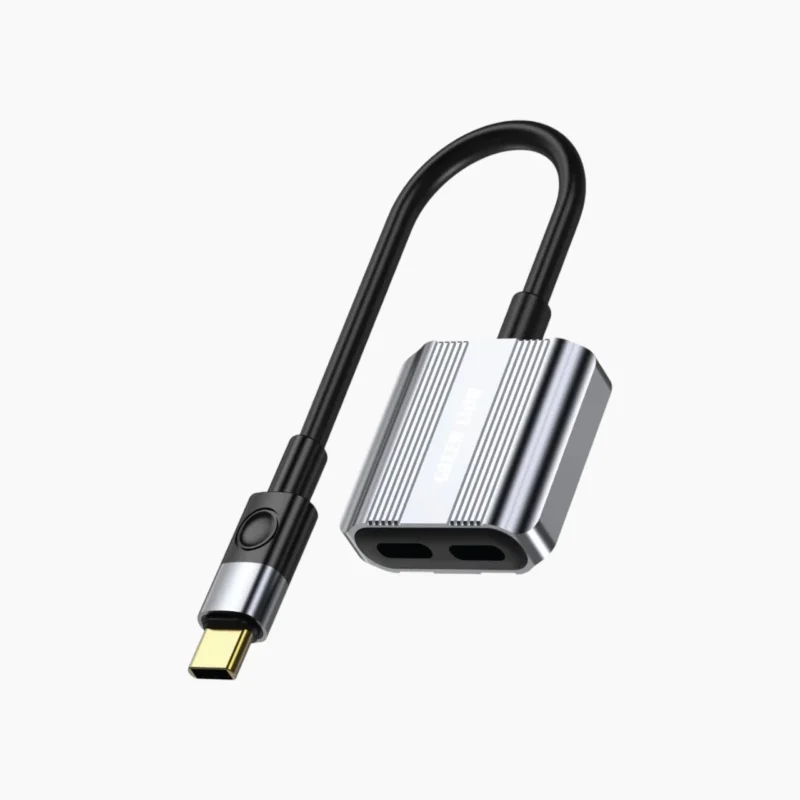 Green Lion 2 In 1 Splitter Adapter Type-C to Dual Type-C