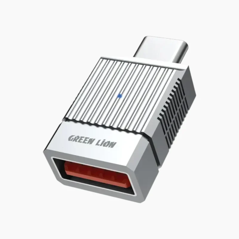 Green Lion 2 in 1 OTG Adapter USB-A to USB-C