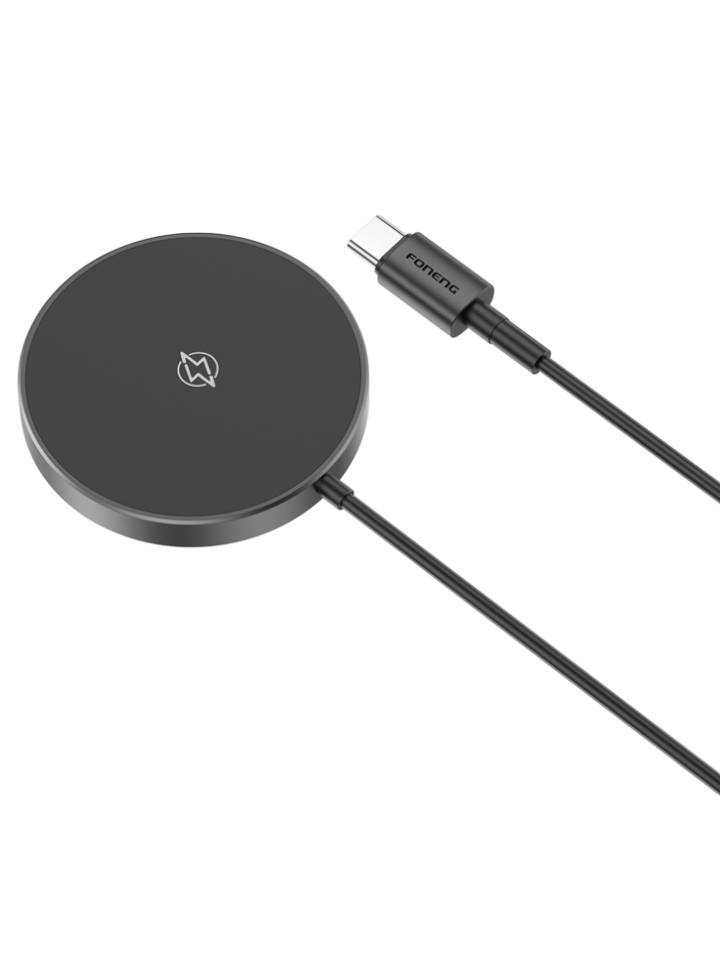 Foneng W03 Mini Magnetic Wireless Charger with Stand (15W)