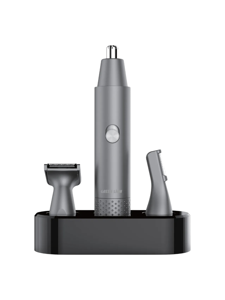 Green Lion 3-in-1 Grooming Kit – Beard, Hair & Eyebrow Trimmer