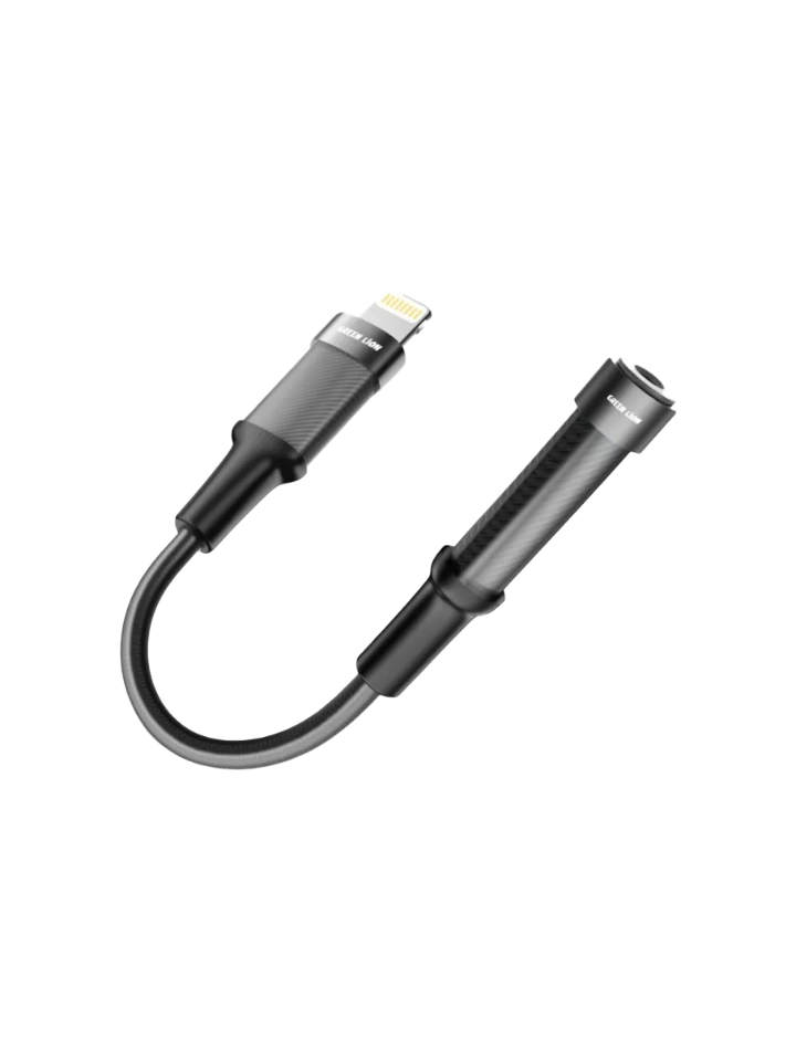 Green Lion Earphone Adapter Lightning to 3.5 Aux 12CM