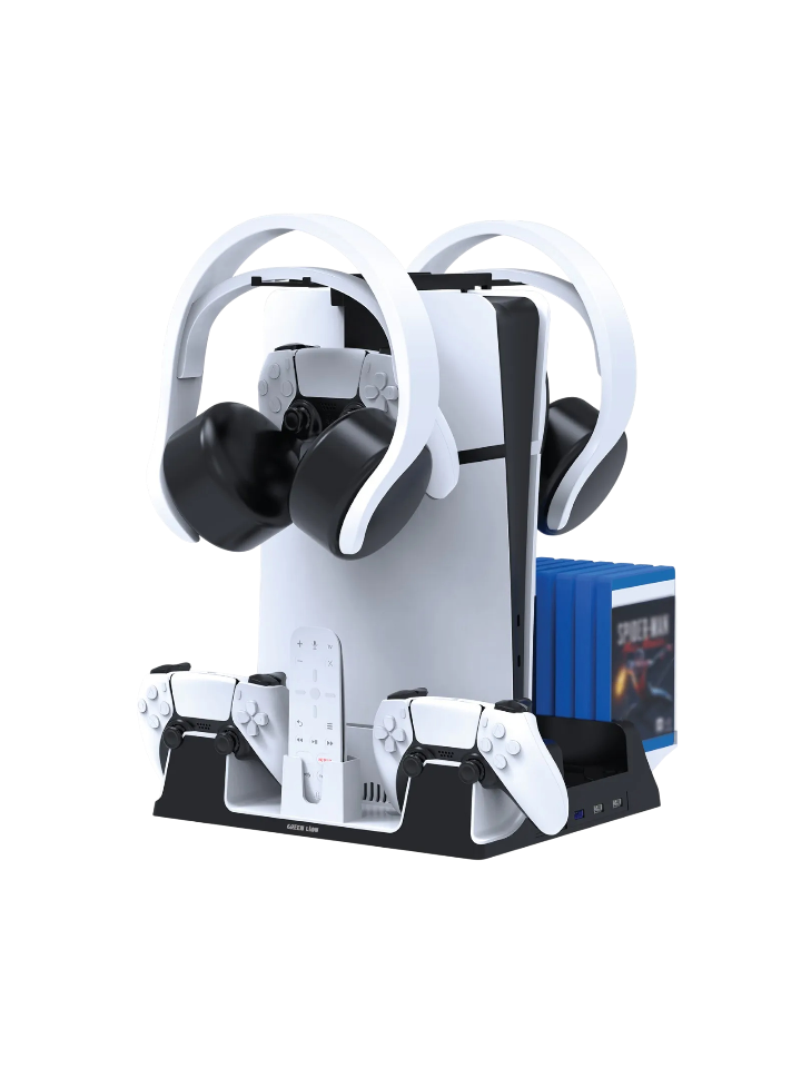 Green Lion PS5 Cooling Stand Charging Station