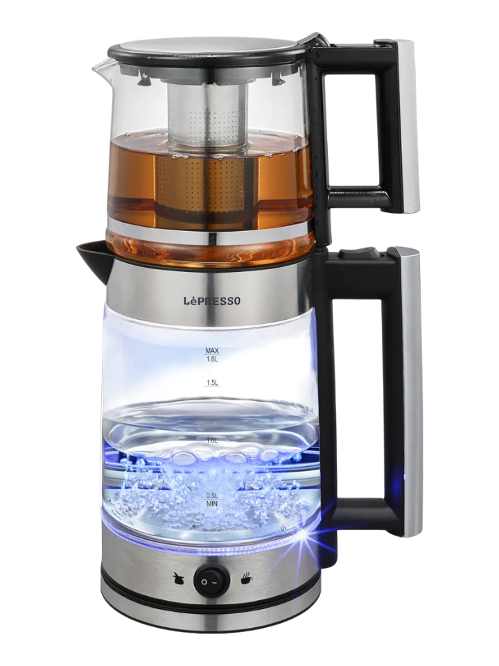 Lepresso Turkish Tea Glass Kettle – Electric Kettle for Tea & Boiling Water