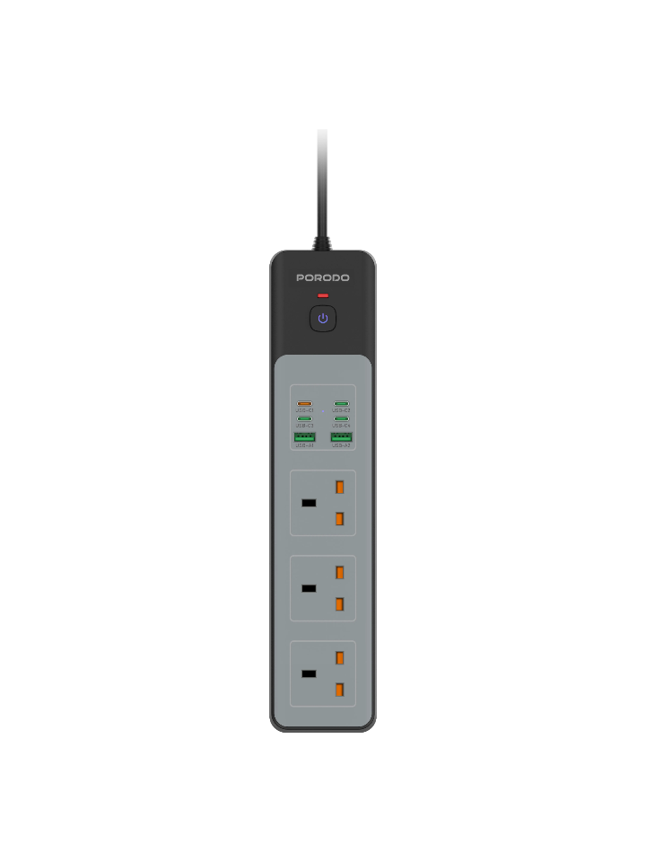 Porodo 3AC | 45W | 300W Power Strip