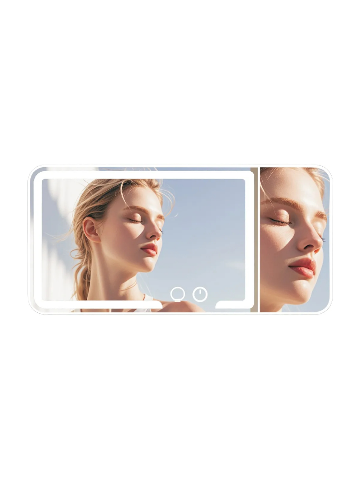 Porodo Lifestyle Shinevibe LED Car Makeup Mirror