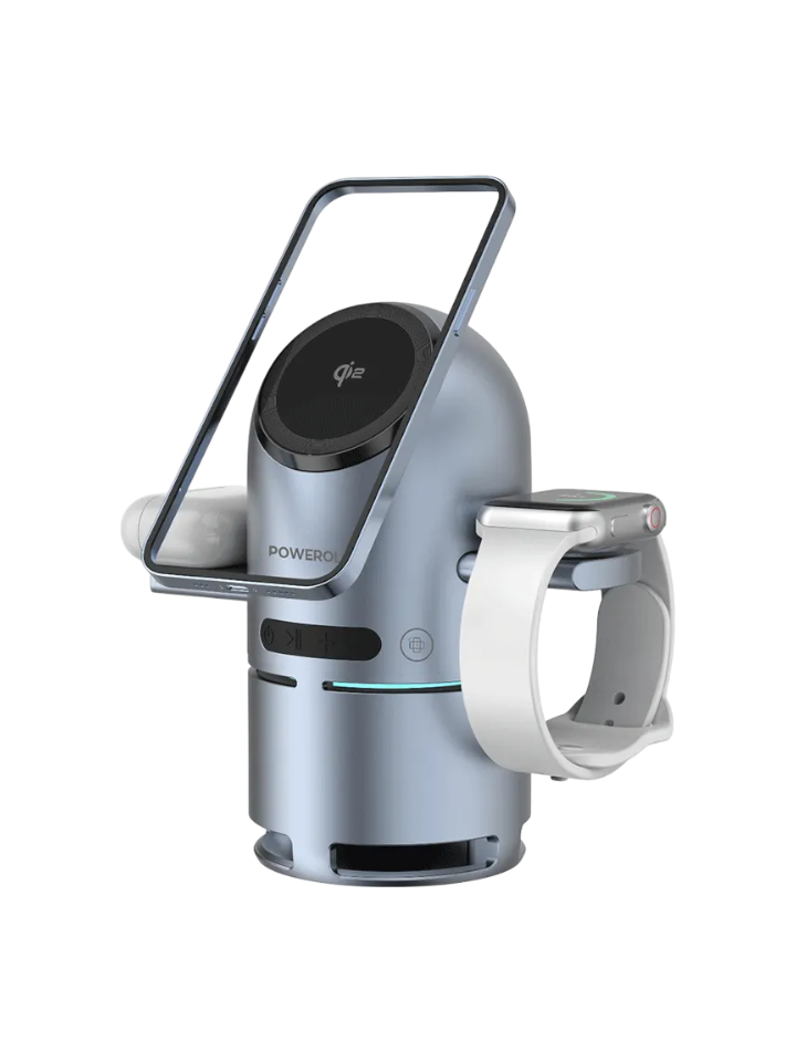 Powerology Qi2 Speaker Charge Station