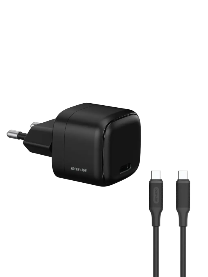 Green Lion Nexio Single Port Wall Charger EU Plug 20W
