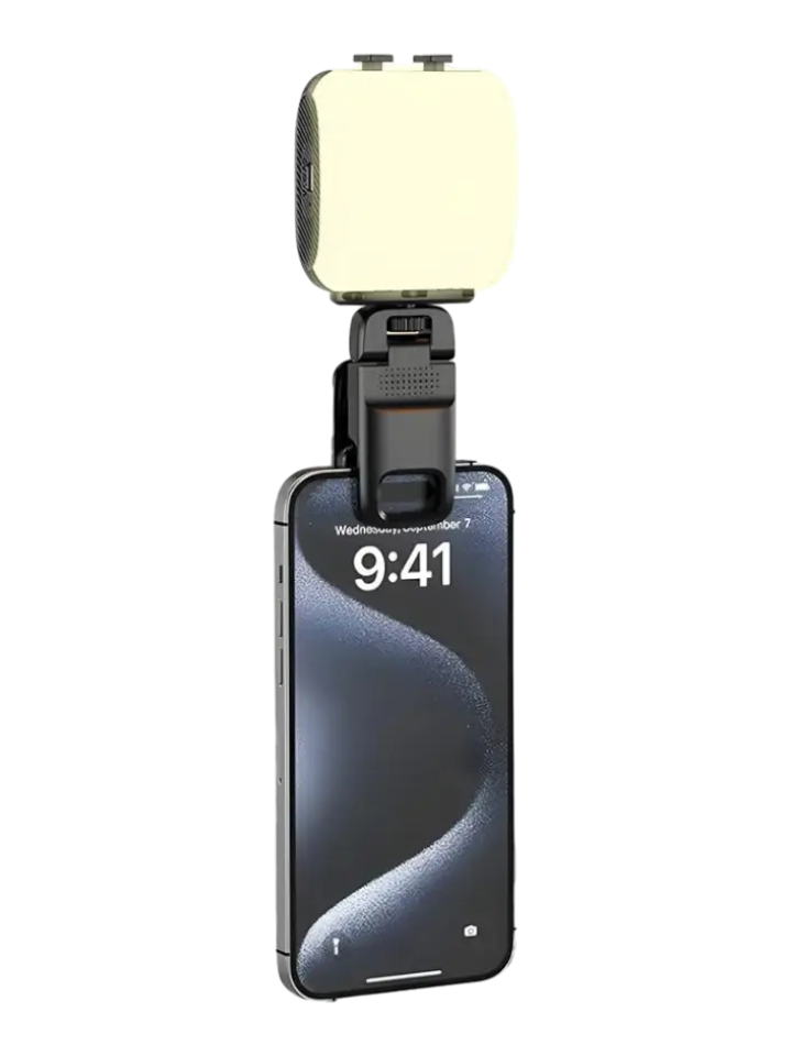 Porodo Lifestyle Clip-On Fill Light