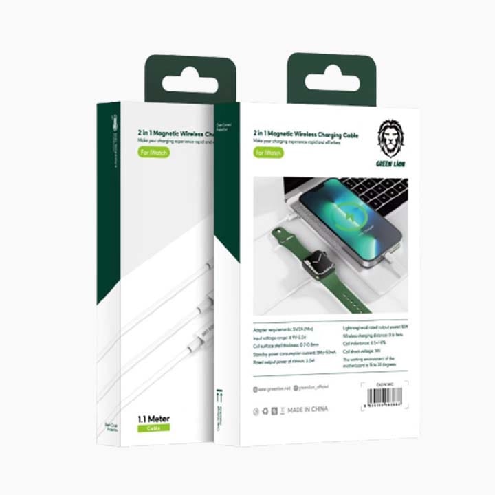 GREEN LION 2 in 1 Magnetic Wireless Charging Cable