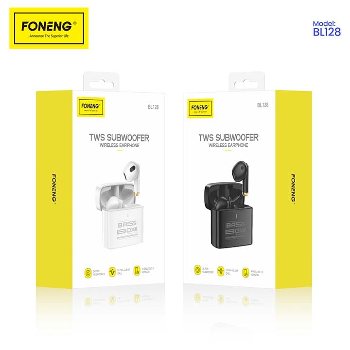 FONENG BL128 TWS Earbuds With Big Bass