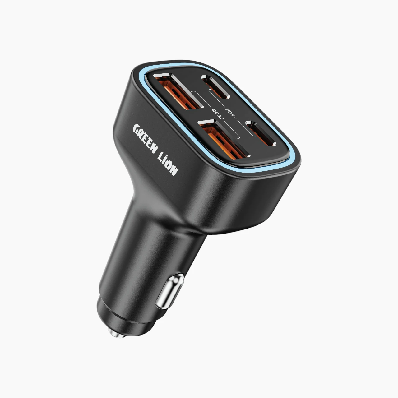 Green Lion Quad Port 70W Car Charger