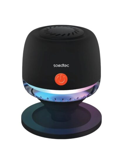 Porodo Soundtec Snap Vibe Magnetic RGB Mini Speaker IPX6 Waterproof