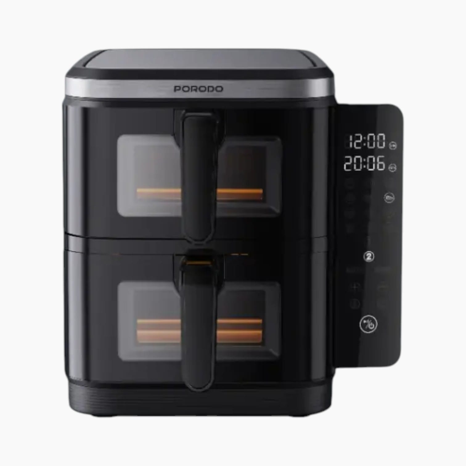 Porodo Double Stack Air Fryer with 12 Presets