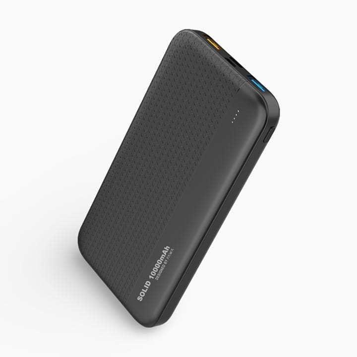 Pawa Solid Dual USB Powerbank With 10000mAh