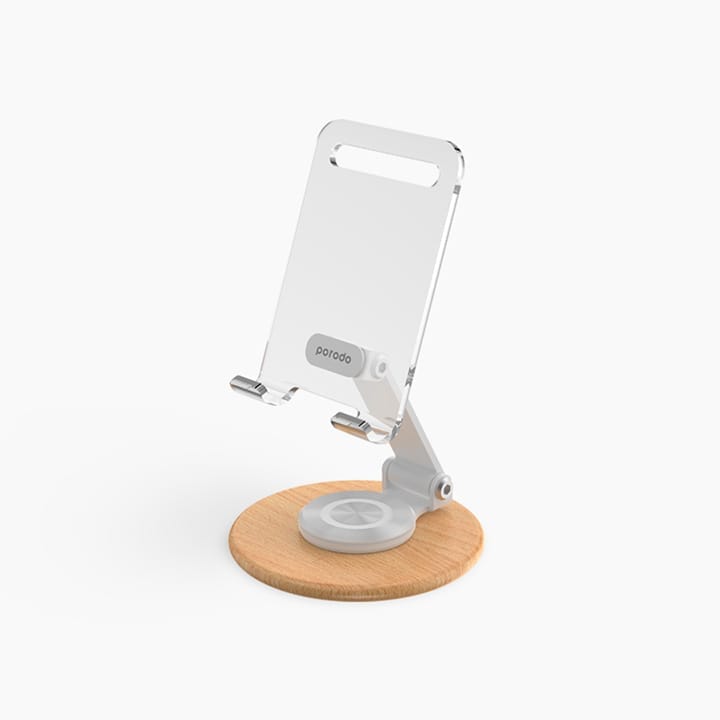 PORODO Transparent Mobile Stand