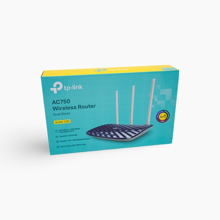 TP-LINK AC750 Dual Band Wireless Router