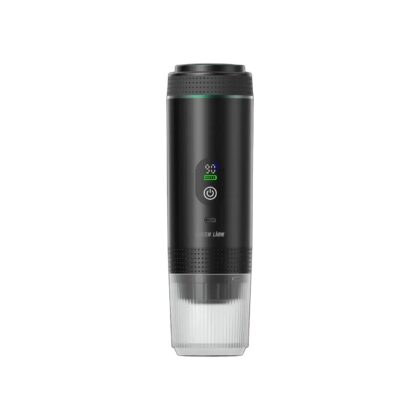 portable coffee maker, travel espresso machine, battery powered coffee maker, USB-C coffee maker, 20 bar portable espresso, handheld coffee machine, camping coffee maker