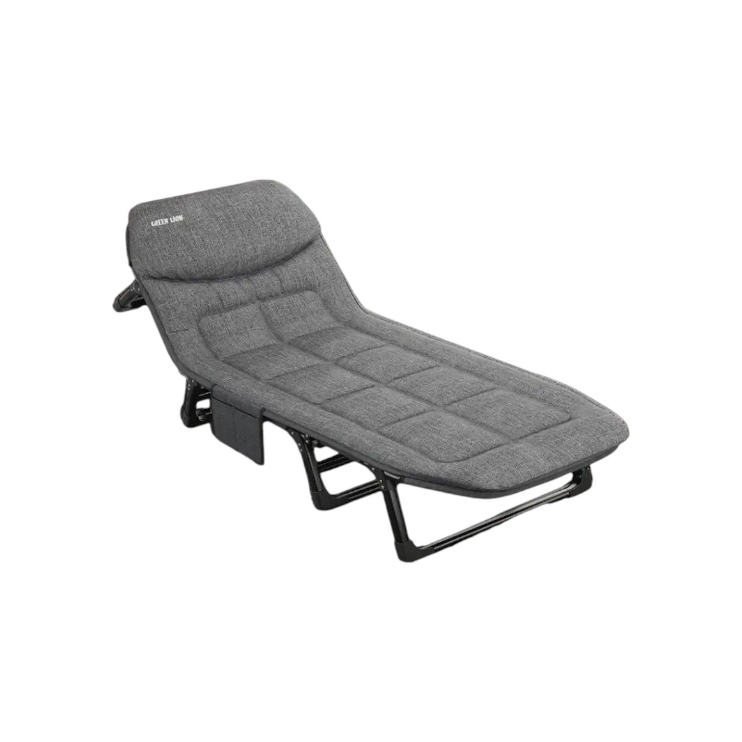 Features Foldable Design Easy Installation High Quality Material Easy to Carry 6 Level Adjustable Comfort Pillow Adjustable Backrest Thickened Steel Frame Precise Support Anti-Slip Feet Storage Pockets