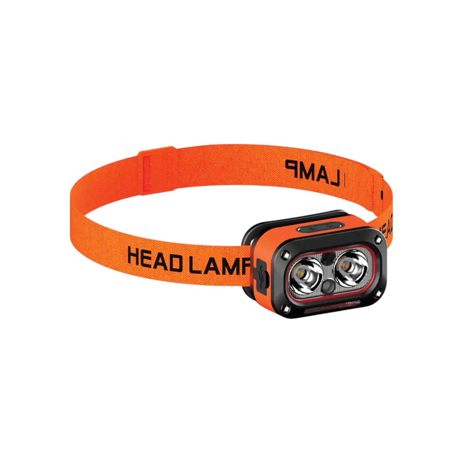 Rechargeable LED headlamp Porodo wave sensor