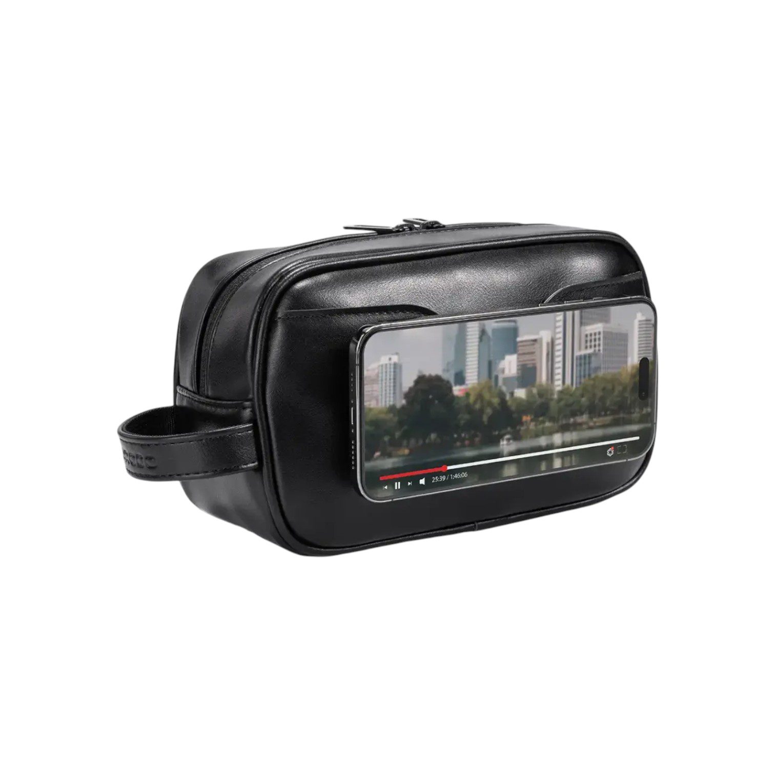 Porodo Lifestyle MagSafe Travel Organizer Pouch with Phone Holder