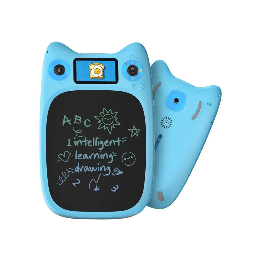 orodo Kids Drawing & Writing Board – Interactive Learning Tablet for Children Make learning fun and creative with the Porodo Kids Drawing & Writing Board, an interactive educational tablet designed to help young children draw, write, listen, and learn through play. Featuring 95 voice-guided drawings and a bright 3.0” IPS display, kids can easily follow along, improve hand-eye coordination, and build confidence while creating their own artwork. The voice-synced drawing system guides children step-by-step, turning every sketch into an exciting learning experience. With 1080P video recording, kids can save their drawings and replay them anytime, encouraging creativity and self-expression. This smart learning board also includes 18 English nursery rhymes, 15 English stories, 26 alphabet letters (A–Z), plus word and pinyin categories that help children develop language, pronunciation, and early reading skills. A built-in voice assistant makes navigation easy and fun, even for very young users. Powered by a 1200mAh rechargeable battery and USB-C charging, the Porodo drawing board is perfect for home, travel, or school. With its compact size and engaging educational content, it’s a great way to keep kids entertained while learning anywhere, anytime. Key Features 95 Voice-Guided Drawings 3.0” IPS Display 1080P Video Recording 18 English Nursery Rhymes 15 English Stories 26 Alphabet Letters (A–Z) Words & Pinyin Categories Built-in Voice Assistant USB-C Charging 1200mAh Rechargeable Battery TF Card Slot for Storage