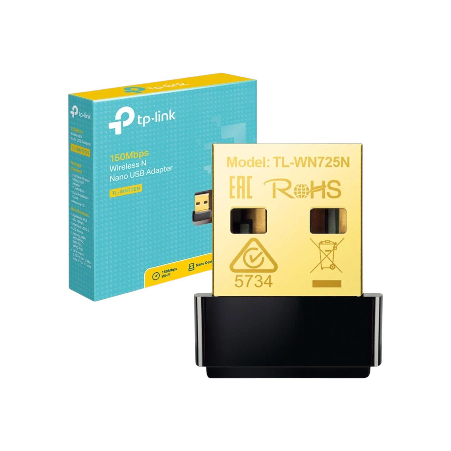 TP-LINK TL-WN725N 150Mbps Wireless N Nano USB Adapter