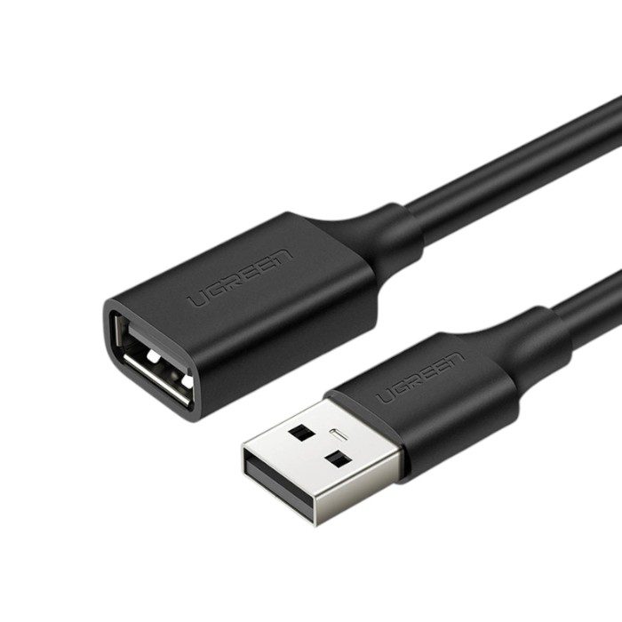 Ugreen extension cable USB (male) - USB (female) 2.0 480Mbps 1.5m (US103)