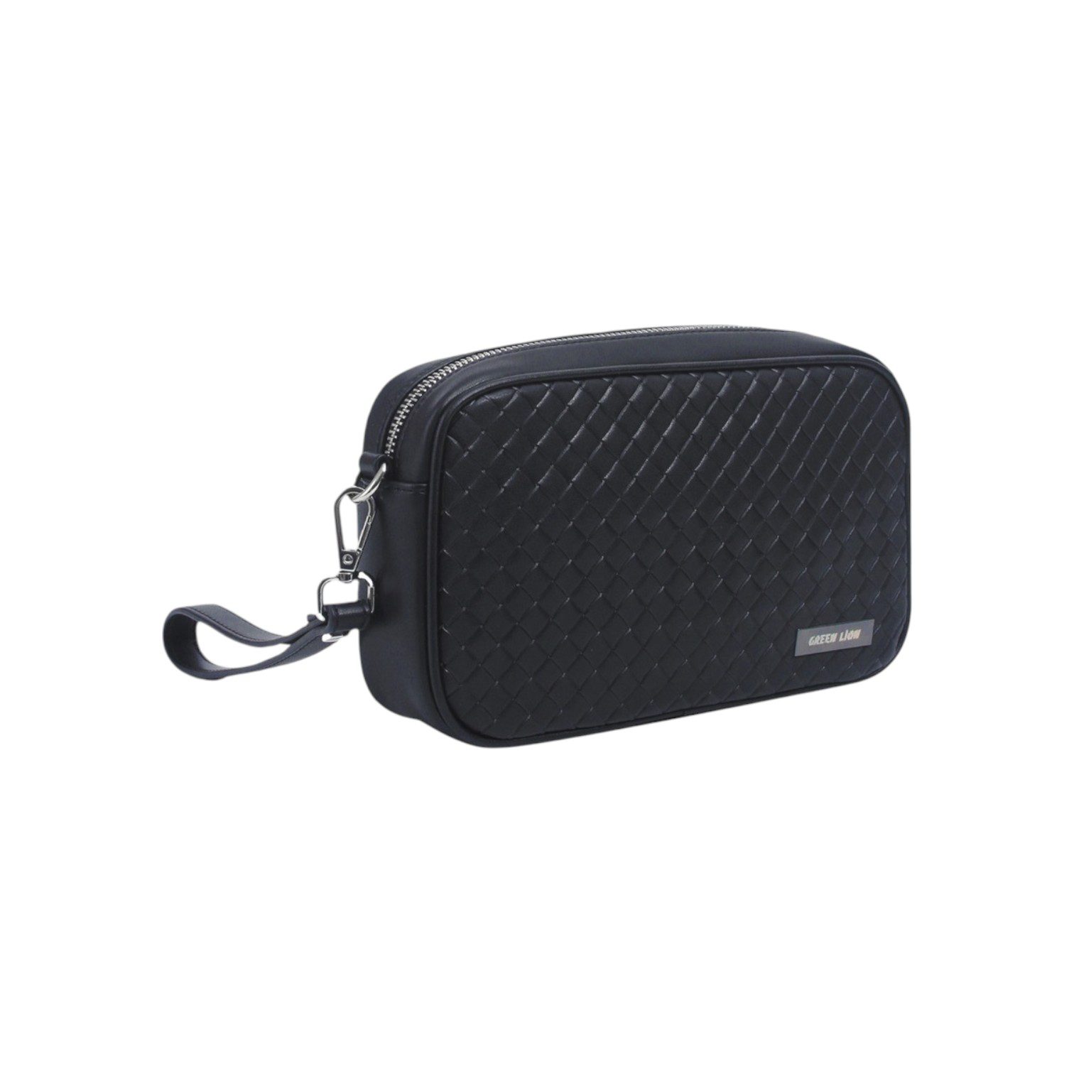 Green Lion Verso Clutch Bag