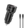 Green Lion RoadVolt Car Charger PD + QC 60W C2L