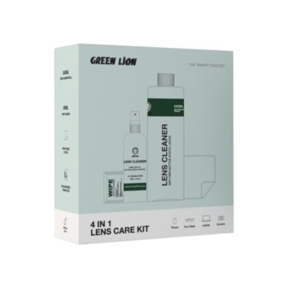 Green Lion 4 in 1 Lens Care Kit - Clear