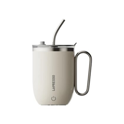 No more spoons! ☕ Lepresso Sip Spin Auto Stirring Mug: 7000 RPM mixing, 420ml capacity, and digital temperature display. Perfectly mixed drinks in 30 seconds. Shop now!