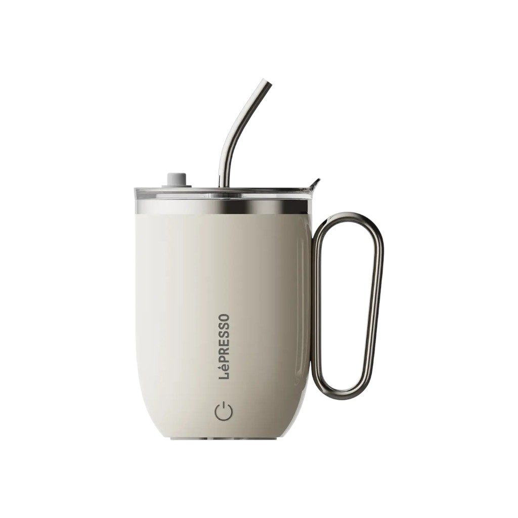 No more spoons! ☕ Lepresso Sip Spin Auto Stirring Mug: 7000 RPM mixing, 420ml capacity, and digital temperature display. Perfectly mixed drinks in 30 seconds. Shop now!