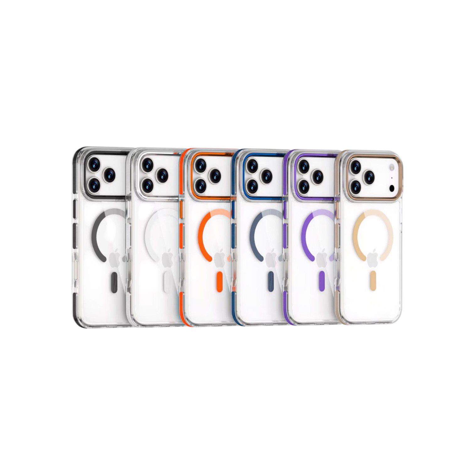 Transparent Magnetic Case for iPhone 17 pro Max