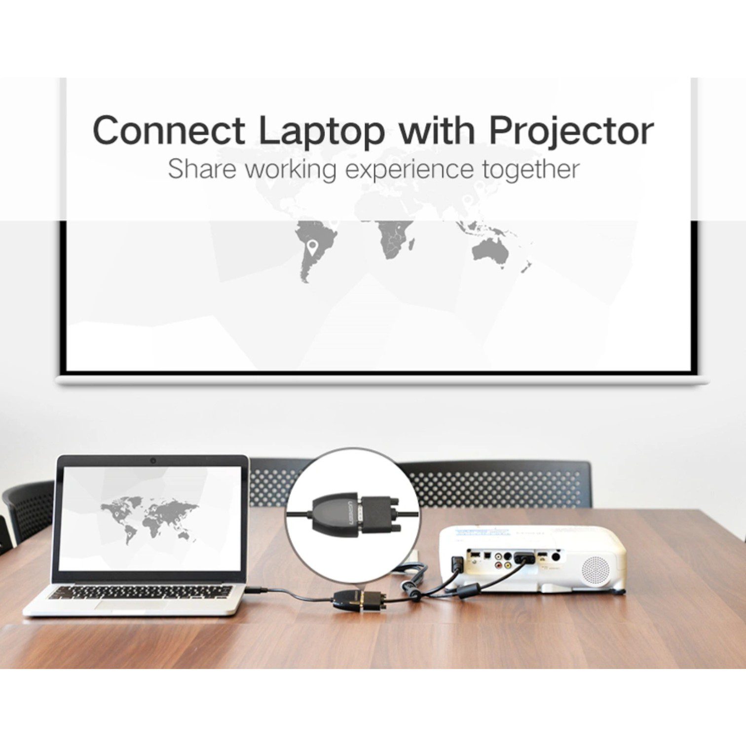 UGREEN HDMI to VGA Converter without Audio (1)