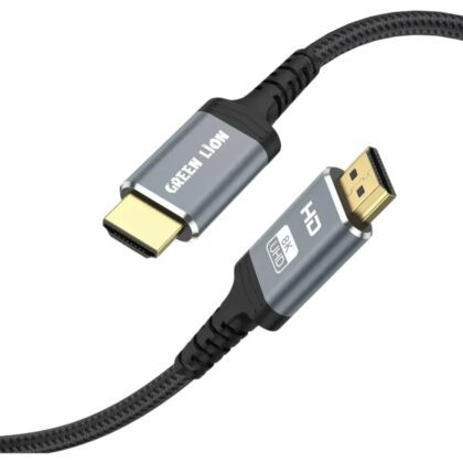 Green Lion 8K HDMI to HDMI Cable with 48Gbps Bandwidth & 3m Length - Black
