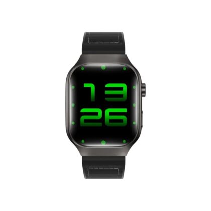 The Green Lion Ridge Smartwatch featuring a 2.0-inch display and luxury metal casing.