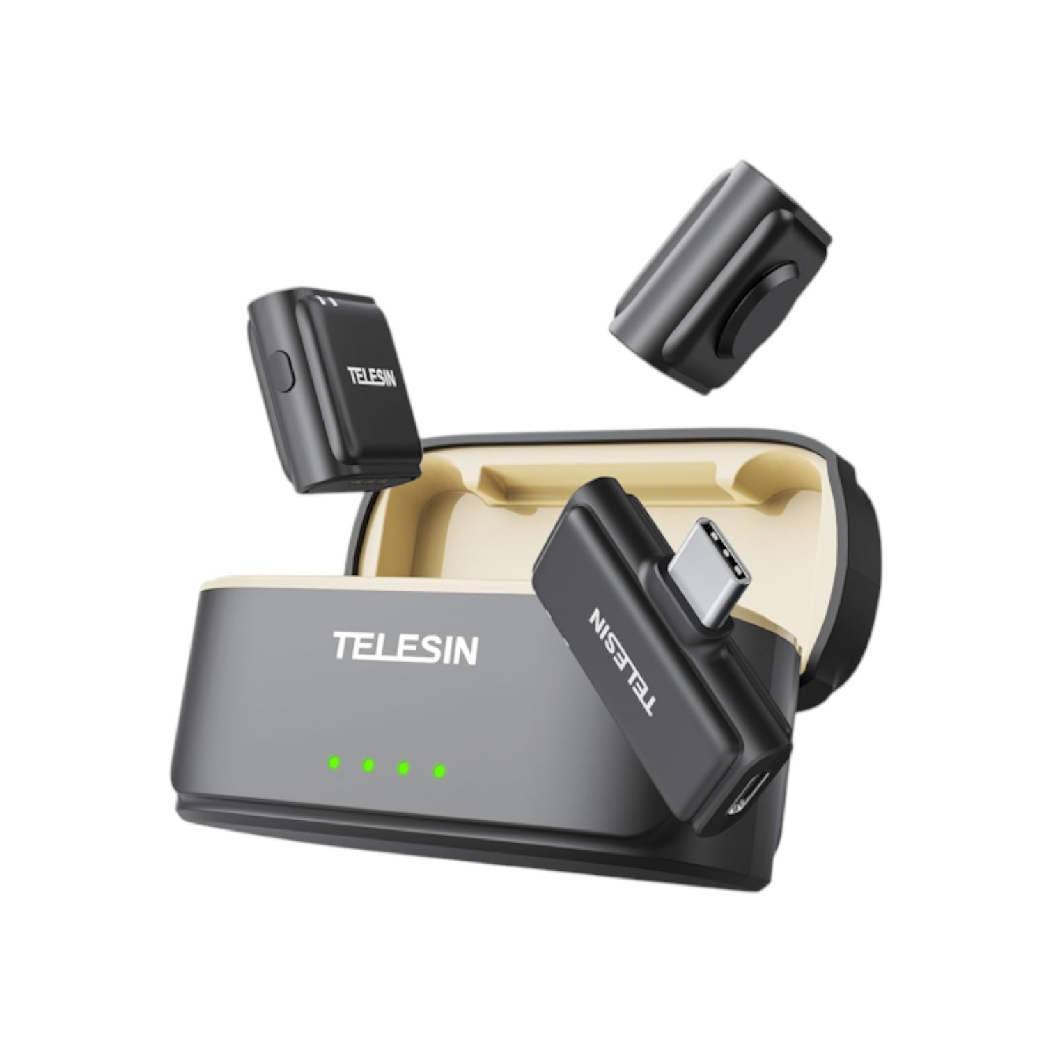 TELESIN Wireless Lavalier Microphone for USB-C
