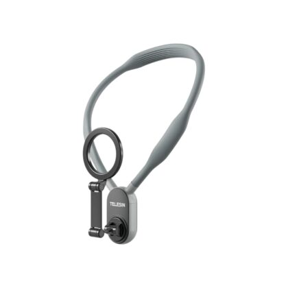 Capture seamless first-person POV footage with the TELESIN Magnetic Neck Mount. Lightweight, flexible, and hands-free—perfect for vloggers, travelers, and chefs.