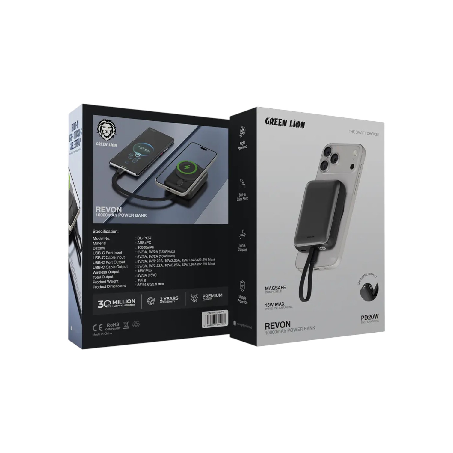 Green Lion Revon 10000mAh Power Bank (3)