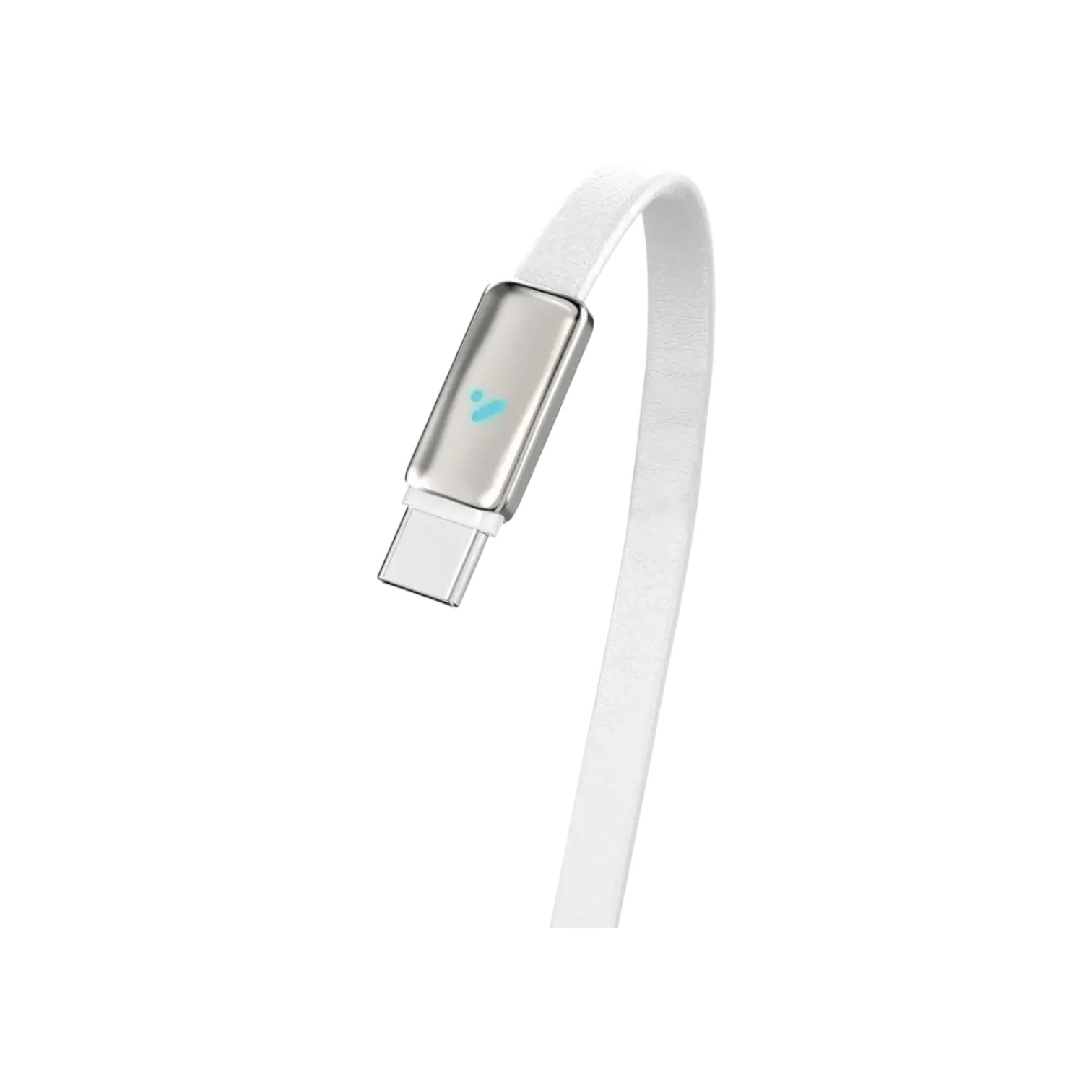 Porodo 100W LED USB-C To USB-C Leather Charging & Data Transfer Cable (1)