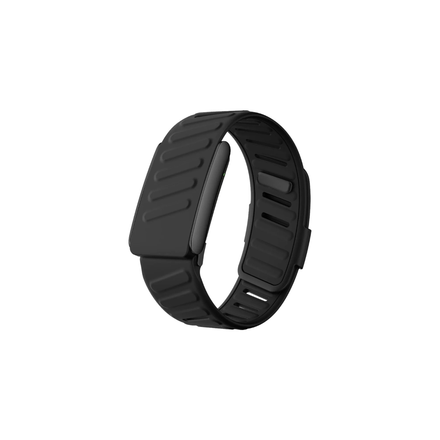 Porodo TrackFit Apex Screenless Fitness Tracker with Electrocardiogram Monitorong is a compact fitness tracker without a screen, designed for those who want detailed health tracking quietly.