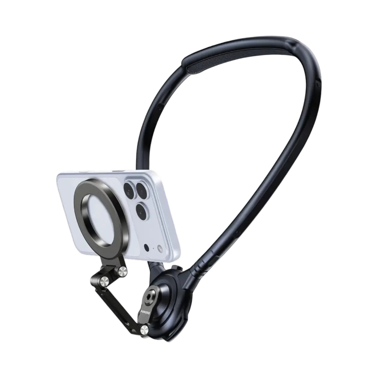 Record immersive first-person videos effortlessly. The Porodo Stance Chest Tripod offers a quick-latch magnetic lock, ergonomic fit, and full 360° angle adjustability.