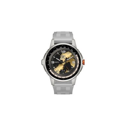 Green Lion Force smartwatch tracking sports modes and health metrics outdoors