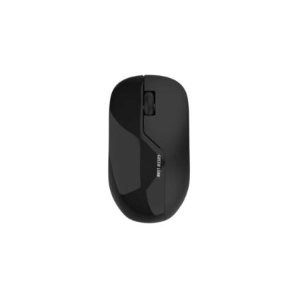 Green Lion G730 Wireless Mouse front view in black and white